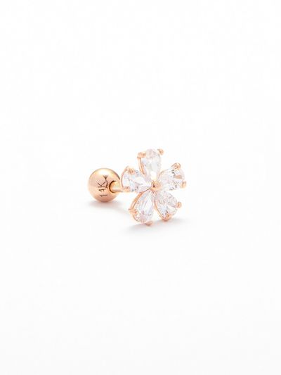 LUNNE Snow Flakes Cubic Piercing W03