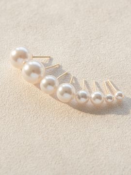 LUNNE Swarovski Pearl Earrings ES05