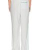 LUNYA LUNYA Airy Cotton Piped Wide Leg Pant - 4