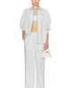 LUNYA LUNYA Airy Cotton Piped Wide Leg Pant - 5