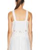 LUNYA LUNYA Linen Embroidered Eyelet Tank Top - 3