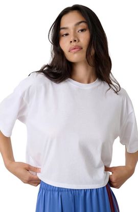 Lunya Lunya Organic Pima Cropped Easy Tee