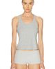 LUNYA LUNYA Organic Pima Curved Hem Tank Top - 1