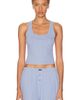 LUNYA LUNYA Pointelle Scoop Neck Tank Top - 1