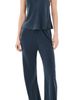 Lunya Lunya Silk Pajama Set Deep Blue - 1