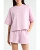 Lunya Lunya Silksweats Midweight Reversible Short Sleeve - 1