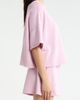 Lunya Lunya Silksweats Midweight Reversible Short Sleeve - 4