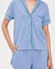 Lunya Lunya Slumberknit Pajama Set Bluebell Bloom/Spring Clover - 2