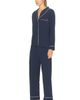 LUNYA LUNYA Slumberknit Shawl Collar Pant Set - 2