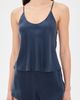 Lunya Lunya Washable Silk Bias Cami Short Set Deep Blue - 2