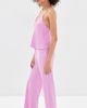 Lunya Lunya Washable Silk Bias Camisole Pant Pajamas Set Lilac Bloom - 4