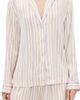 Lunya Lunya Washable Silk Button Up Short Set Wisteria Stripe - 1