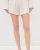 Lunya Lunya Washable Silk Button Up Short Set Wisteria Stripe - 5