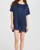 Lunya Lunya Washable Silk Oversized Sleep Tee Deep Blue - 5