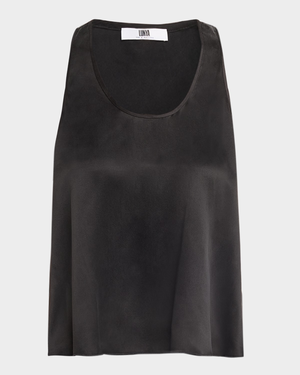 Lunya Tulip-Back Washable Silk Tank & Shorts Set