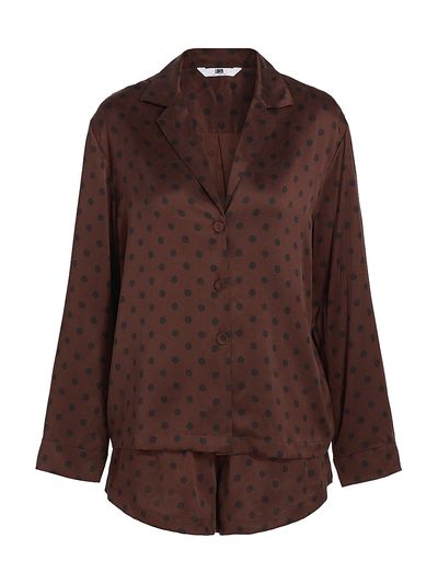 Lunya Women's Polka Dot Silk Pajamas