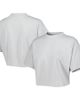 LUSSO Men's Lusso Gray Chicago Bulls Nola Faded Tonal Cropped T-Shirt  - 1