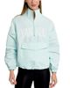 LUSSO Women's Lusso Light Blue New York Yankees Parker Half-Zip Jacket  - 1