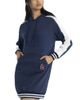 LUSSO Women's Lusso Navy St. Louis Cardinals Mara Tri-Blend Hoodie Dress  - 1