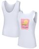 LUSSO Women's Lusso Style White New York Yankees Lindy Tank Top  - 1