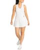 LUSSO Women's Lusso White New York Yankees Tess Cheetah V-Neck Racerback Dress  - 1