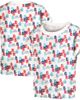 LUSSO Women's Lusso White St. Louis Cardinals Madge Dolman Tri-Blend T-Shirt  - 1