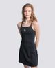 LUSSO Women's Lusso Black Los Angeles Dodgers Ciara Strappy Dress  - 1