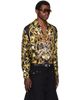 LU'U DAN LU'U DAN Black & Gold Slim Fit Shirt - 2