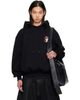 LU'U DAN LU'U DAN Black Aftermath Hoodie - 1
