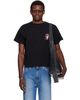 LU'U DAN LU'U DAN Black Blacklisted Box T-shirt - 1