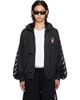 LU'U DAN LU'U DAN Black Blacklisted LD Windbreaker Jacket - 1