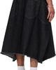 LU'U DAN LU'U DAN Black Denim Maxi Shorts - 3