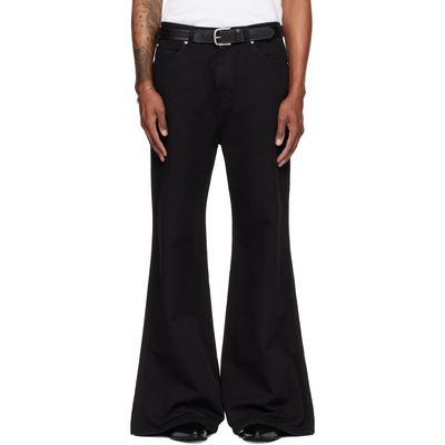LU'U DAN LU'U DAN Black Denim Phat Jeans