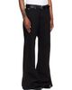 LU'U DAN LU'U DAN Black Denim Phat Jeans - 2