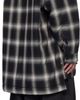 LU'U DAN LU'U DAN Black Fat Boy Flannel Shirt - 3