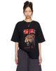 LU'U DAN LU'U DAN Black Leopard Graphic T-shirt - 1