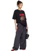 LU'U DAN LU'U DAN Black Leopard Graphic T-shirt - 4