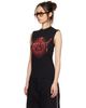 LU'U DAN LU'U DAN Black Metal Head Tank Top - 4