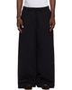 LU'U DAN LU'U DAN Black Wadded Bontans Sweatpants - 1