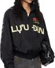 LU'U DAN LU'U DAN Black Windbreaker L-D Jacket - 2