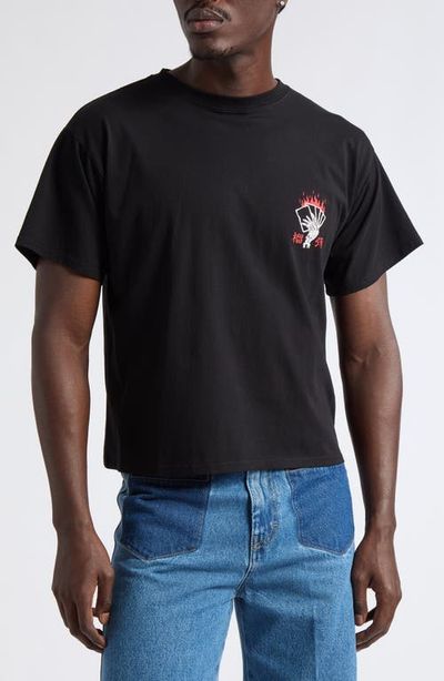 LU'U DAN LU'U DAN Blacklisted Boxy Graphic T-Shirt