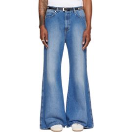 LU'U DAN LU'U DAN Blue Denim Phat Jeans