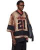 LU'U DAN LU'U DAN Brown Hockey L-D T-shirt - 2