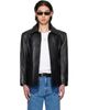 LU'U DAN LU'U DAN BRUCE LEE x LỰU ĐẠN Black Leather Creep Jacket - 1