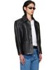 LU'U DAN LU'U DAN BRUCE LEE x LỰU ĐẠN Black Leather Creep Jacket - 2