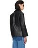 LU'U DAN LU'U DAN BRUCE LEE x LỰU ĐẠN Black Leather Creep Jacket - 3