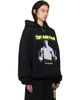 LU'U DAN LU'U DAN BRUCE LEE x LỰU ĐẠN Black Oversized Hoodie - 2