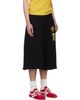 LU'U DAN LU'U DAN BRUCE LEE x LỰU ĐẠN Black Zoku Shorts - 2