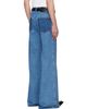 LU'U DAN LU'U DAN BRUCE LEE x LỰU ĐẠN Blue Nocturnal Flare Jeans - 3
