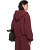 LU'U DAN LU'U DAN BRUCE LEE x LỰU ĐẠN Burgundy Zip Hoodie - 3